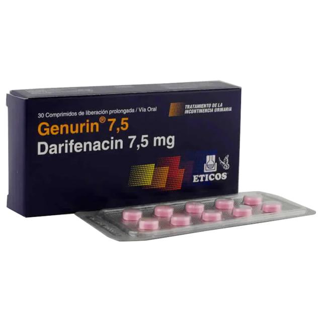 Image miniatura de Genurin-7-5-Darifenacin-7-5-mg-Caja-de-30comprimidos-de-liberacion-prolongada-47730.webp
