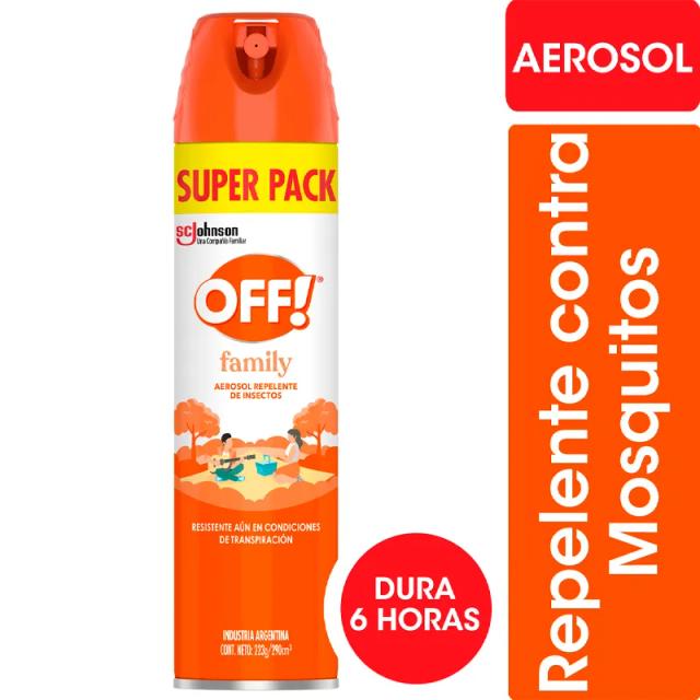 Image miniatura de Repelente-en-Aerosol-Off-Family-Bonus-Aero-290cm3-50517.webp