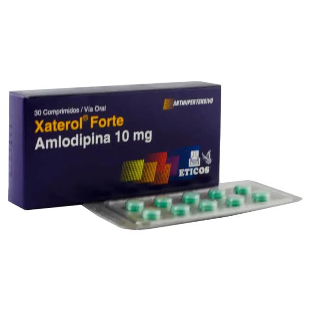 Image miniatura de Xaterol-Forte-Amlodiplina-10-mg-Caja-30-comprimidos-47802.webp