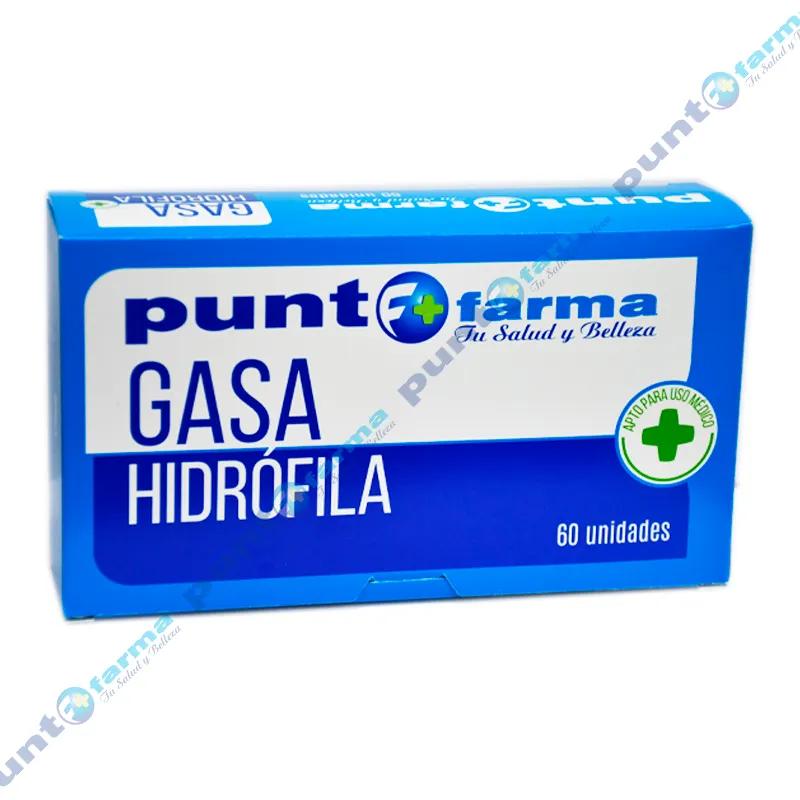 Gasa Hidrófila Punto Farma - Cont. 60 unidades