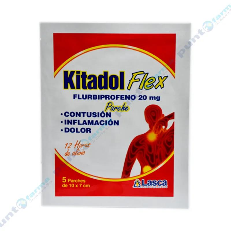 Parche Kitadol Flex Flurbiprofeno 20 mg - Cont. 5 Unidades de Parches