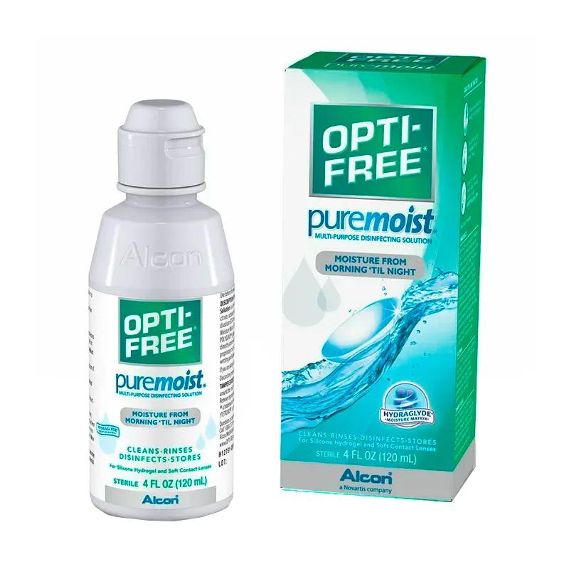 Opti- Free Puremoist - Solución desinfectante 120 mL