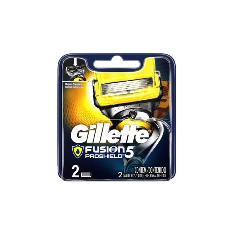 Cartuchos de Respuesto Fusión Gillette - Cont. 2 unidades