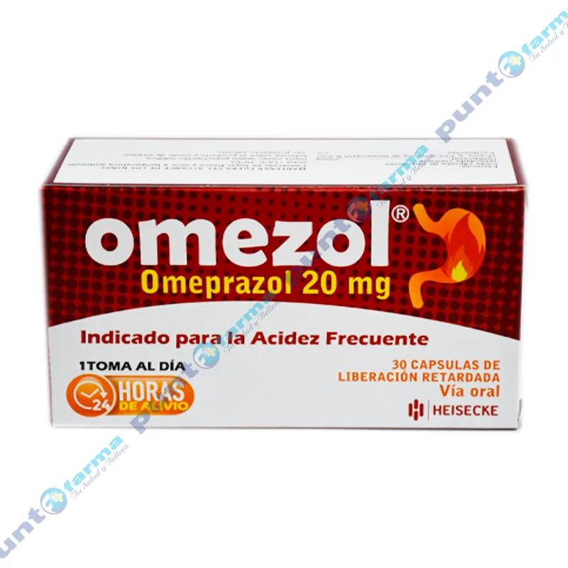 Omezol Omeprazol 20 mg - Caja de 30 Capsulas