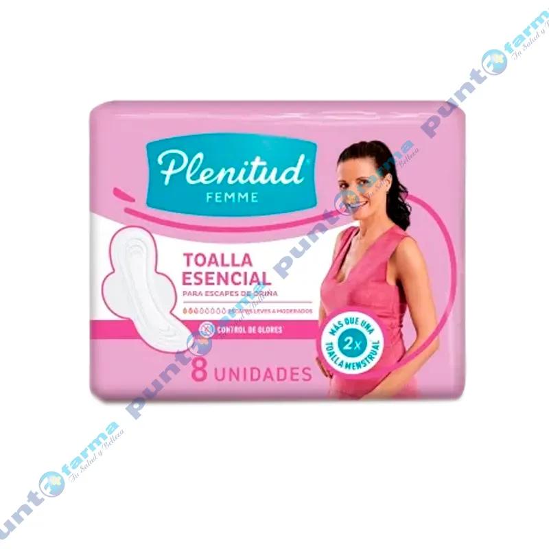 Toalla Normal Plenitud Femme - Cont. 8 unidades