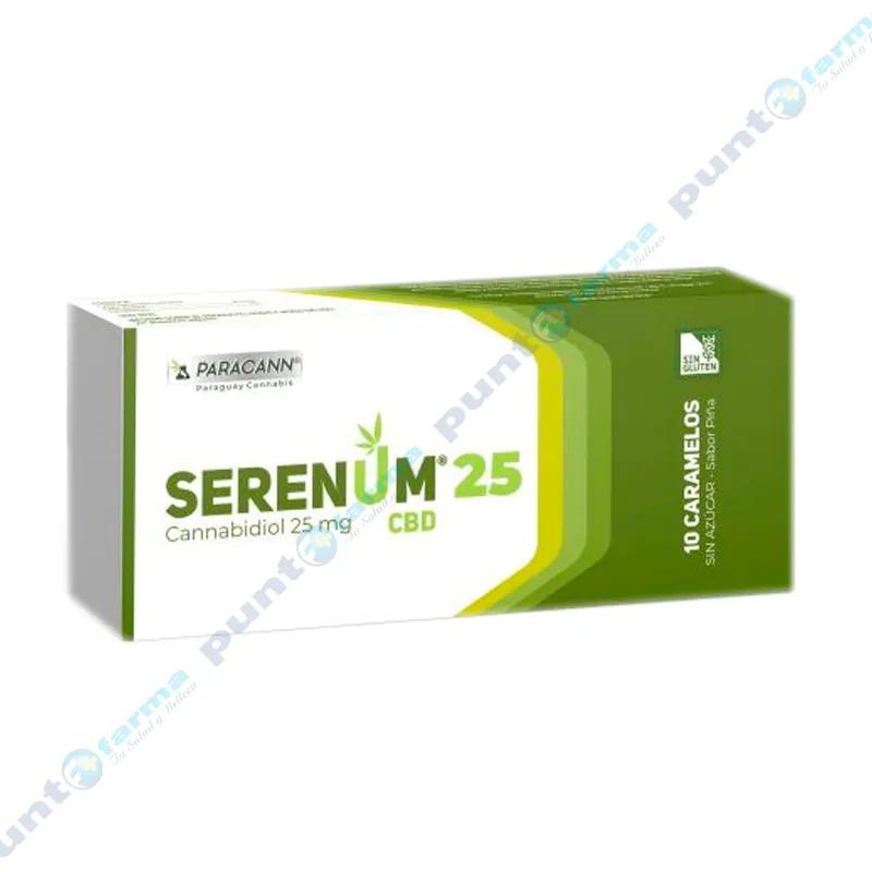 Serenum 25 mg - Caja de 10 Caramelos