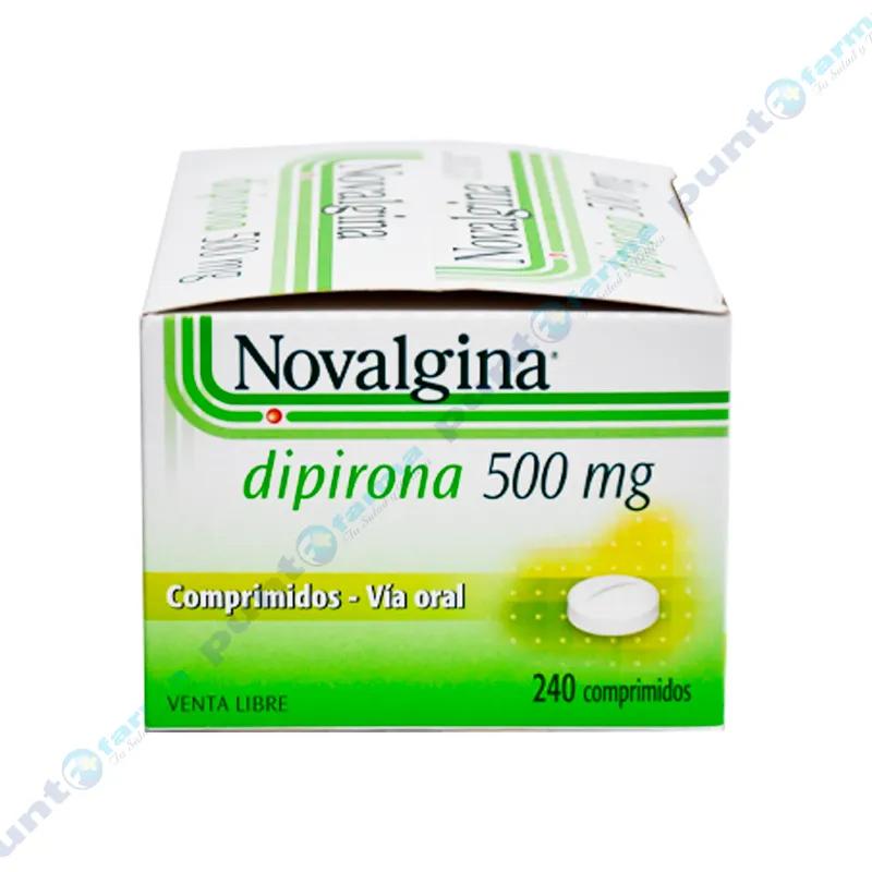 Novalgina Dipirona 500 mg - Caja de 240 Comprimidos