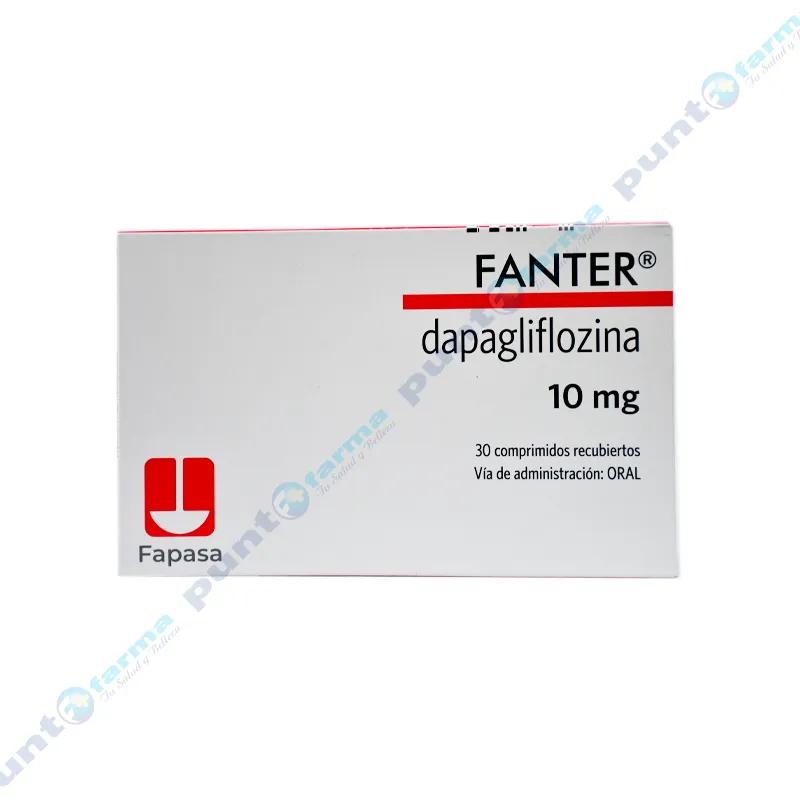 Fanter Dapagliflozina 10 mg - Cont. 30 Comprimidos Recubiertos