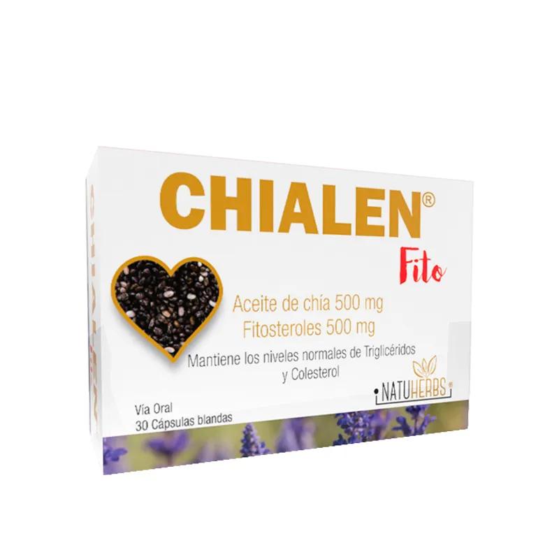 Chialen Fito Aceite de Chía + Fitosteroles - Cont. 30 Cápsulas Blandas