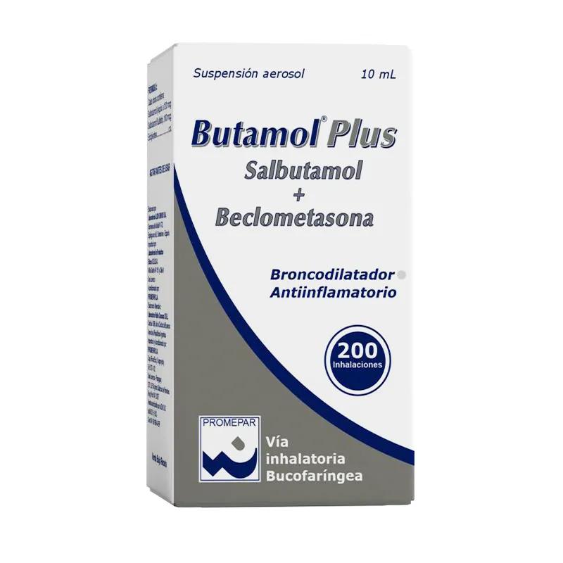 Butamol Plus Aerosol - Caja de 200 Dosis