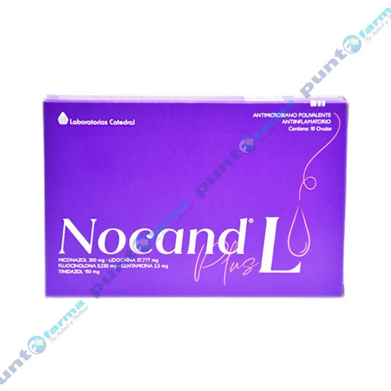 Nocand L Plus Miconazol 200 mg - Cont. 10 Ovulos