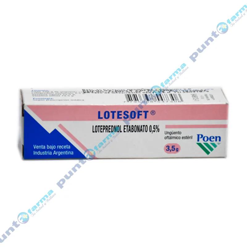 Lotesoft Loteprednol Etabonato 0,5% - Unguento Oftalmico 3,5 gr