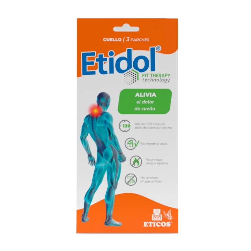 Etidol Fit Therapy Technology Cuello - Cont. 3 Parches.