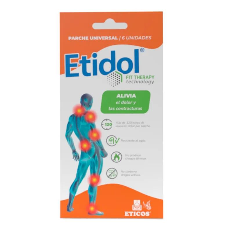 Etidol Fit Therapy Technology Universal - Cont. 6 Parches.