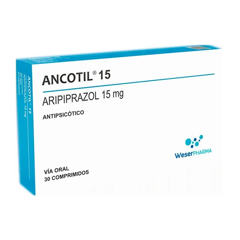Ancotil Aripiprazol 15 mg - Cont. 30 Comprimidos