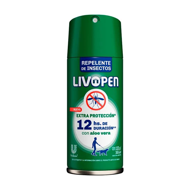 Repelente de Insectos Maxima Proteccion 12 horas Livopen - 165 mL
