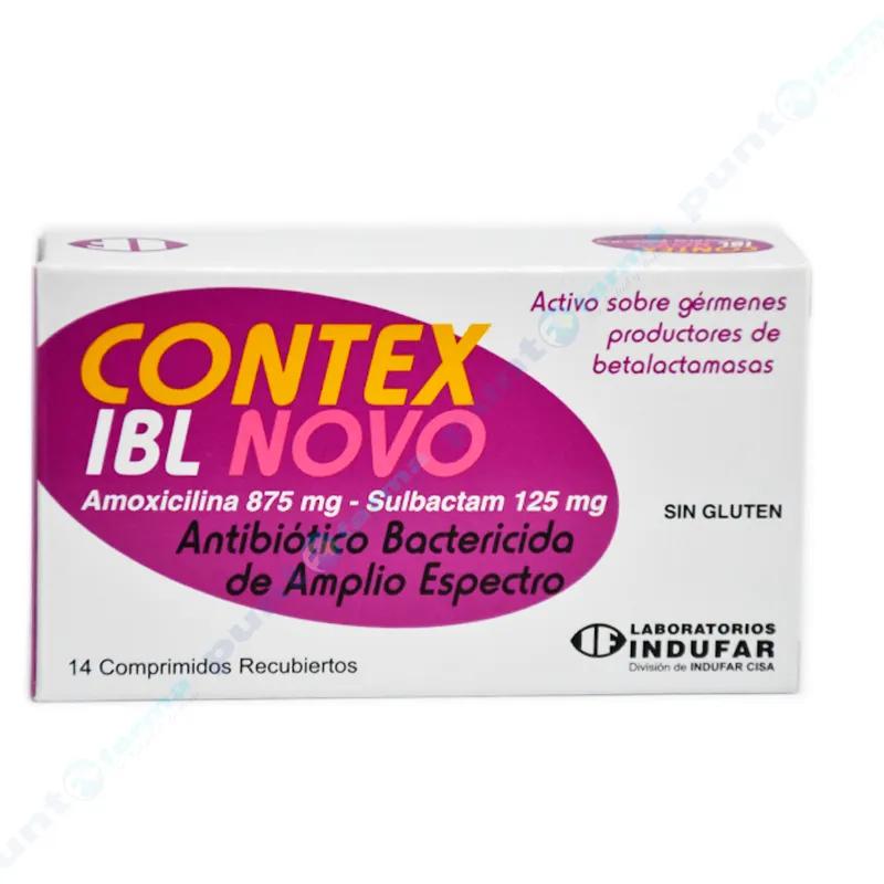 Contex IBL Novo Amoxicilina Sulbactam - Cont 14 Comprimidos Recubiertos