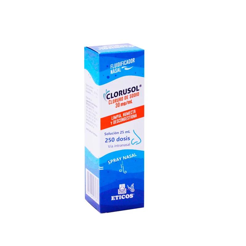 Clorusol Cloruro de sodio 30mg/mL - Solución intranasal 250 dosis