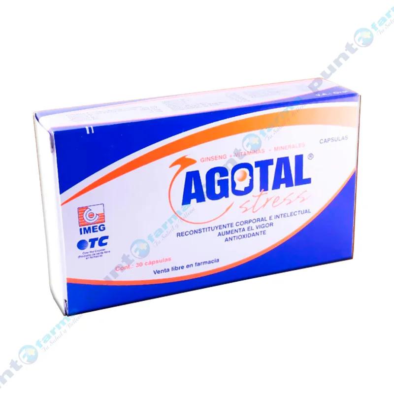 Agotal Stress Antioxidante - Cont. 30 cápsulas