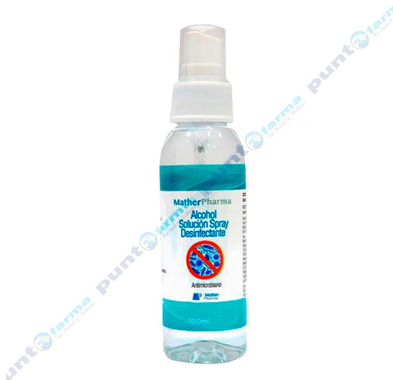 Alcohol Solución Spray Desinfectante Mather Pharma - 100mL