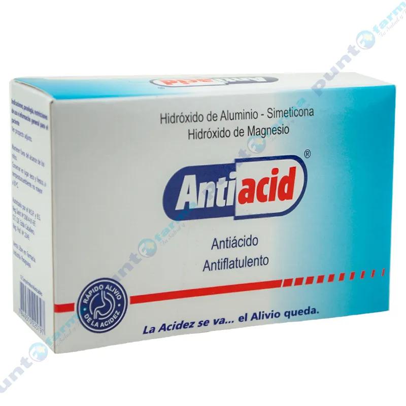 Antiacid Hidróxido de Aluminio - Cont. 12 comprimidos