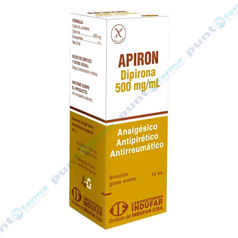 Apiron Dipirona 500mg - Solucion gotas 10 mL.