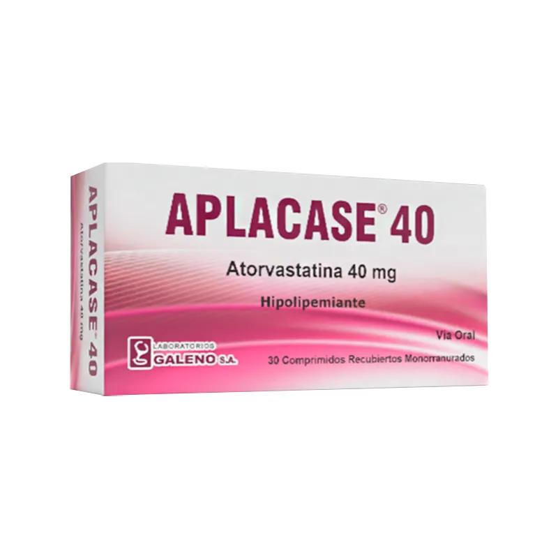 Aplacase Atorvastatina 40 mg - Caja de 30 comprimidos recubiertos monorranurados