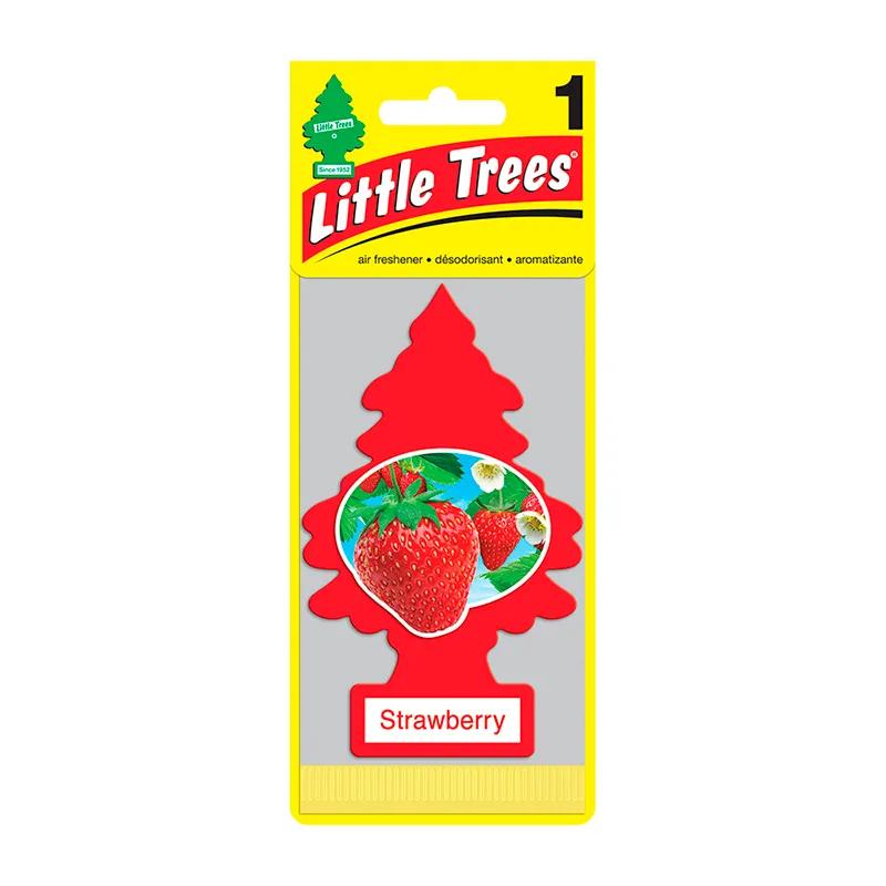 Aromatizante Strawberry Little Trees - Cont. 1 unidad
