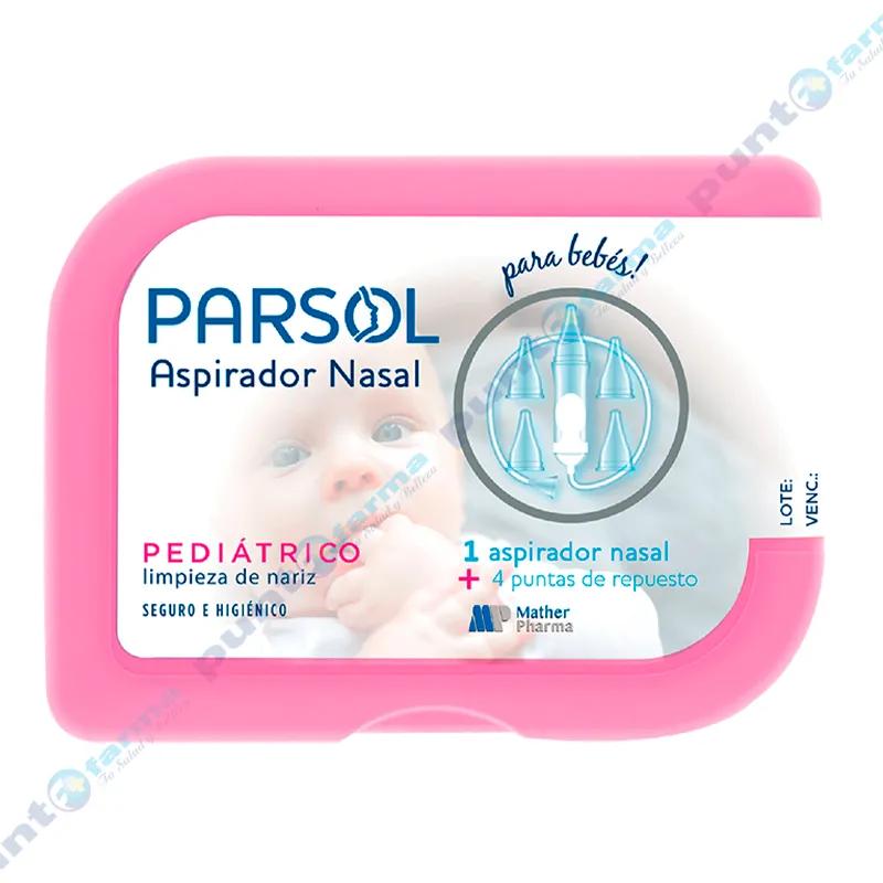 Aspirador Nasal Parsol  - Caja con 1 aspirador más 4 puntas de repuesto