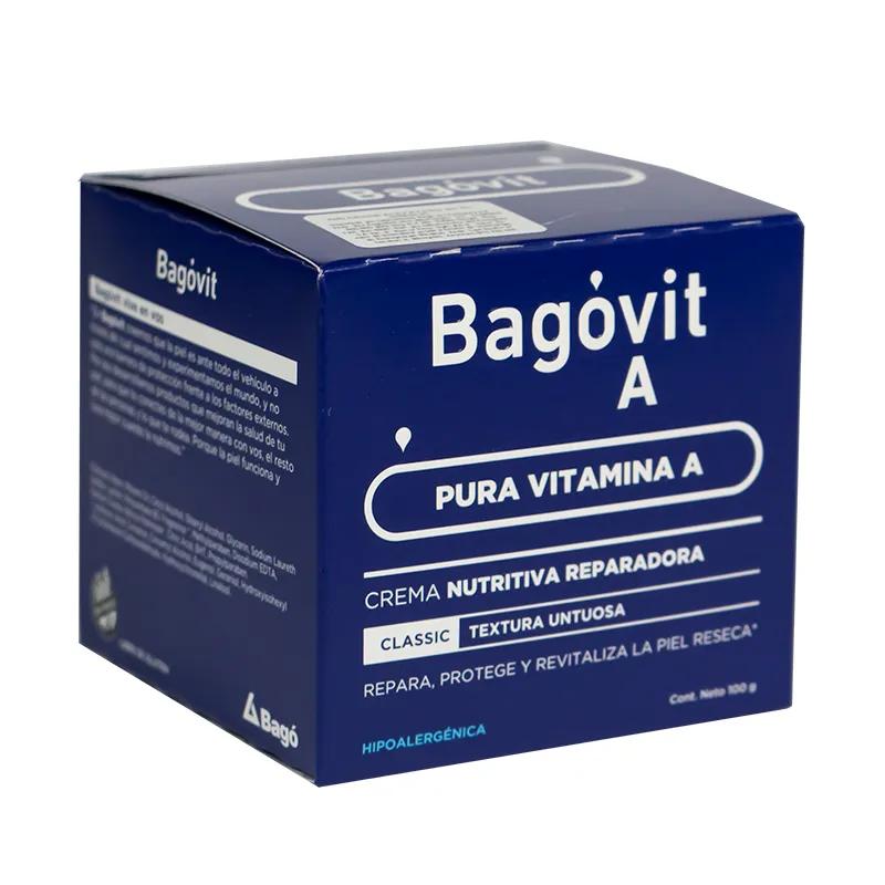 Crema Nutritiva Hipoalergénica A Classic Bagóvit - 100 gr