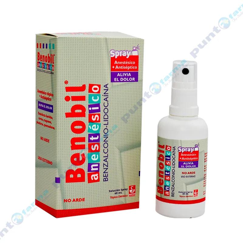 Benobil Anéstesico Benzalconio Spray - Cont. 60 mL