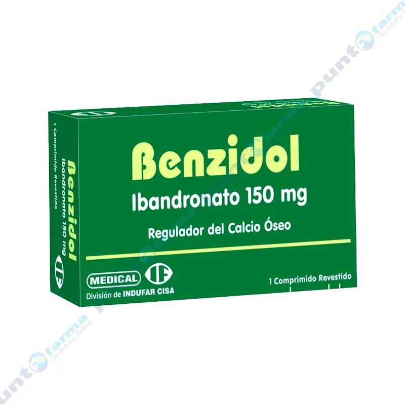 Benzidol Ibandronato 150 mg - Caja de 1 comprimido revestido