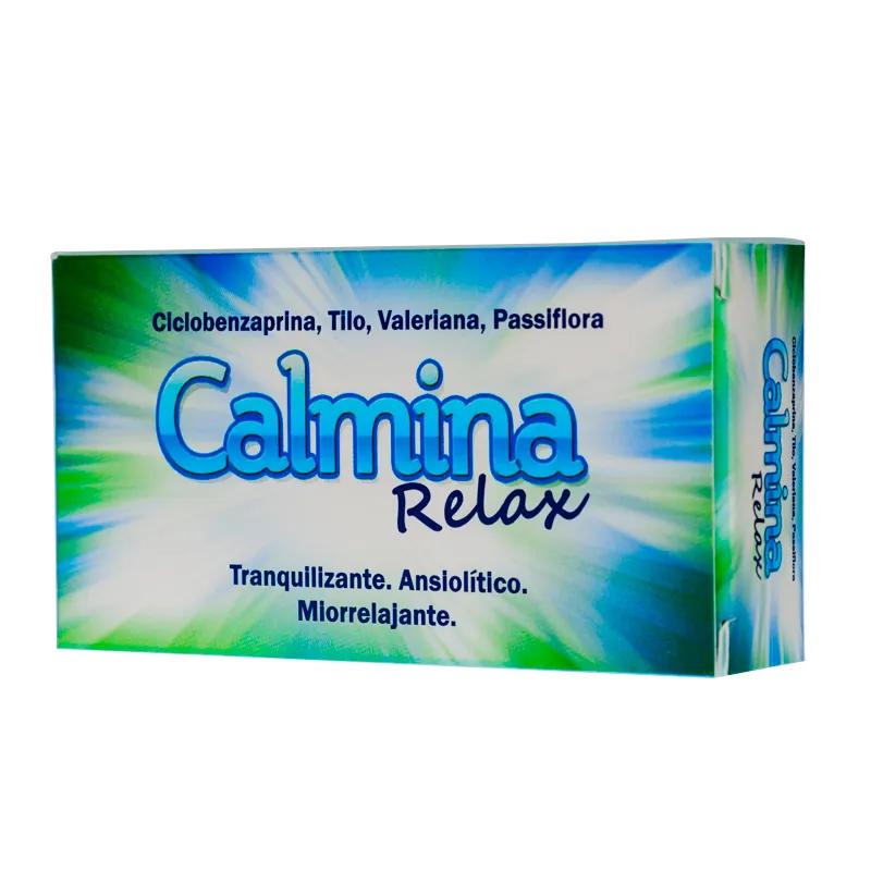 Calmina Relax - Contenido de 20 comprimidos recubiertos