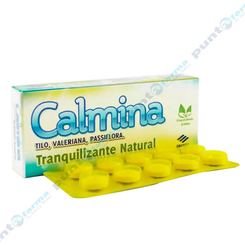 Calmina Tranquilizante Natural - Caja de 20 comprimidos recubiertos