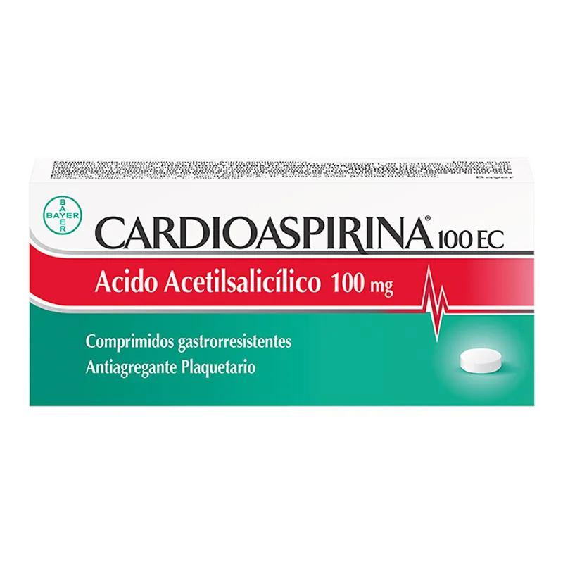 Cardioaspirina 100 EC Acido Acetilsalicilico 100mg - Caja en 20 comprimidos