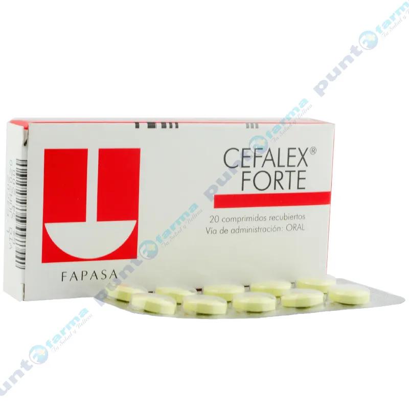 Cefalex Forte - Caja de 20 Comprimidos Recubiertos