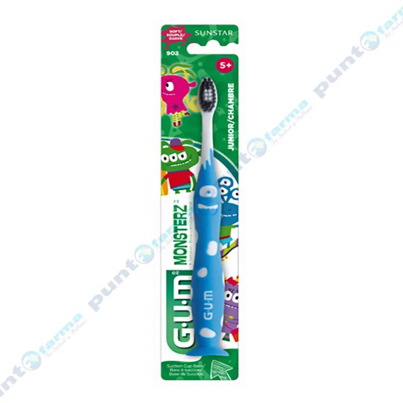 Cepillo Dental Kids Junior Monsterz Suave 5 años Gum