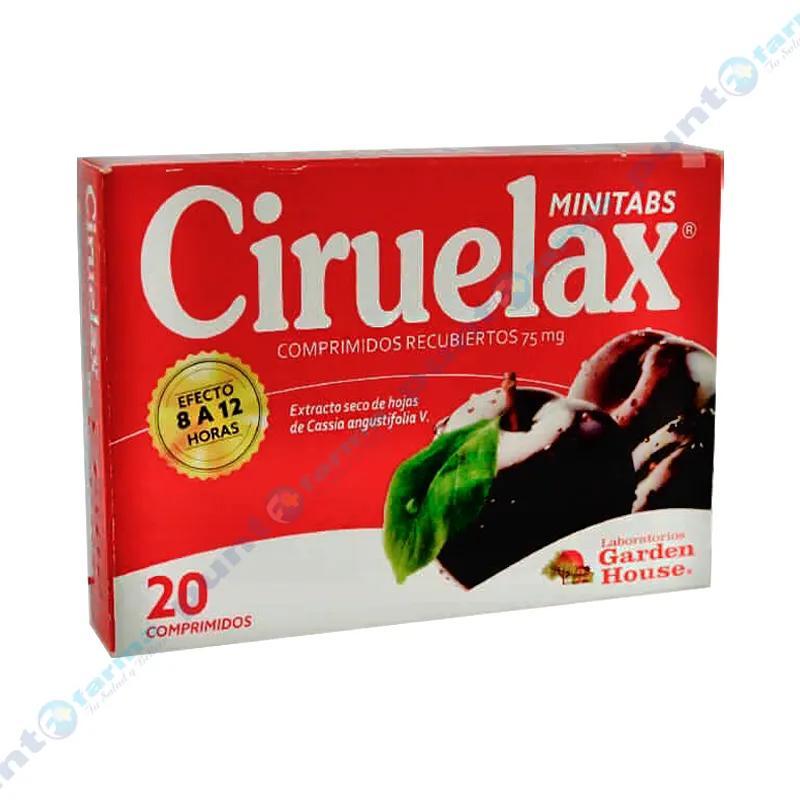 Ciruelax Minitabs  - Caja de 20 Comprimidos Recubiertos