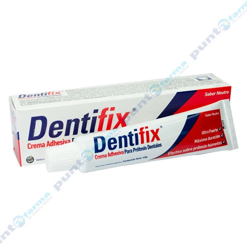 Crema Adhesiva para Prótesis Dental sabor neutro Dentifix -  40 g