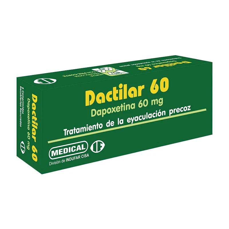 Dactilar 60 Dapoxetina 60 mg - Cont. 6 comprimidos recubiertos