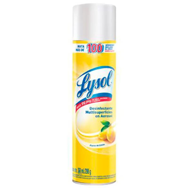 Desinfectante en Aerosol Flores de Limón Lysol - 360mL