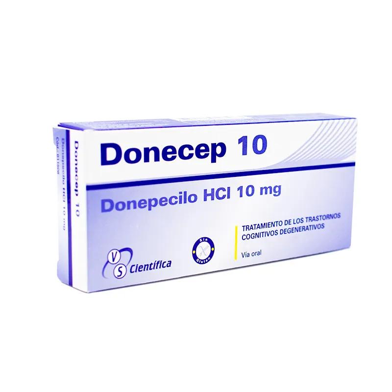 Donecep Donepecilo HCI 10 mg - Cont. 30 comprimidos