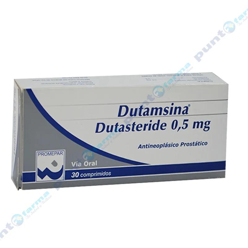 Dutamsina Dutasteride 0,5 mg - 30 Comprmidos