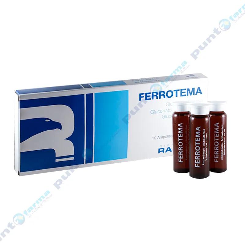 Ferrotema Bebible -  Caja de 10 ampollas