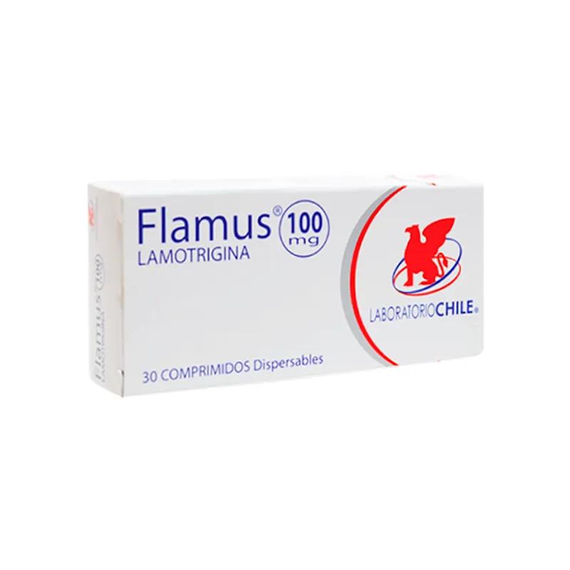 Flamus Lamotrigina 100 mg - Cont. 30 comprimidos dispersables