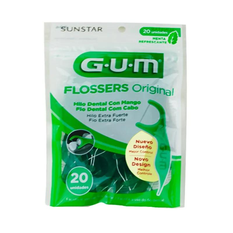 Flossers Original Gum -  Cont. 20 unidades