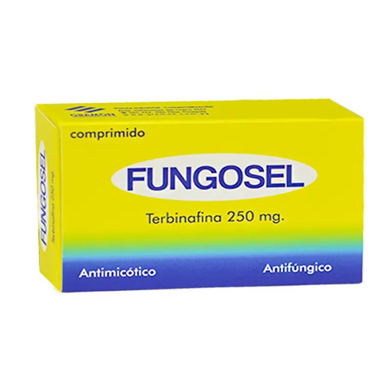 Fungosel Terbinafina 250 mg - Caja de 20 Comprimidos
