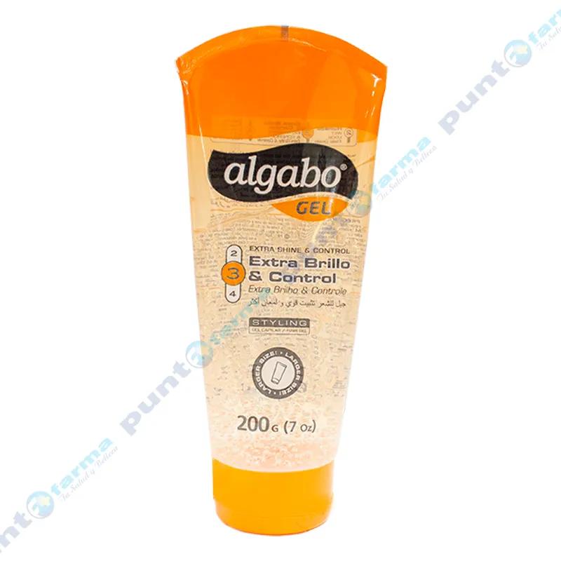 Gel Extra Brillo y Control Algabo - 200 gr.