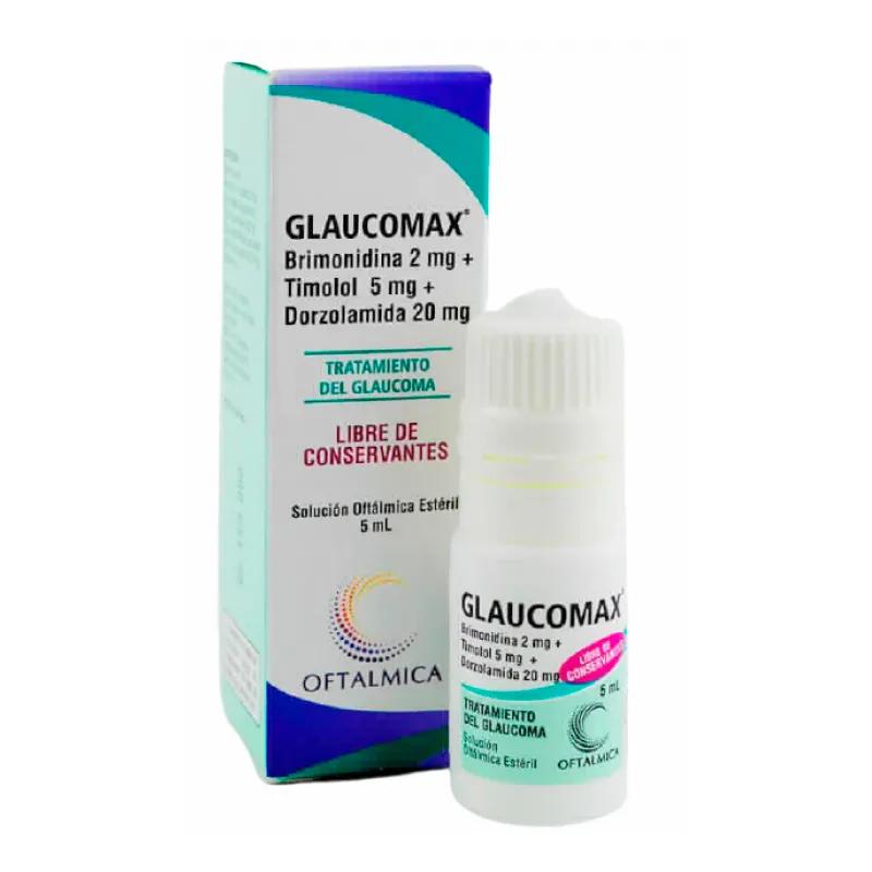 Glaucoma - Contenido de 5 mL Solución Oftálmica Estéril