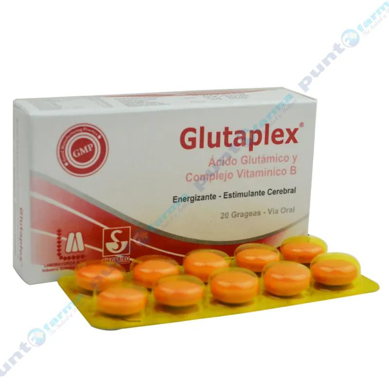 Glutaplex Acido Glutamico - Caja de 20 comprimidos